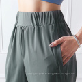 Новый дизайн спортивные брюки Quick Dry Dry Track Pant Lose Fit Hip-Hop Dance Backgy Sweat Antean для женщины